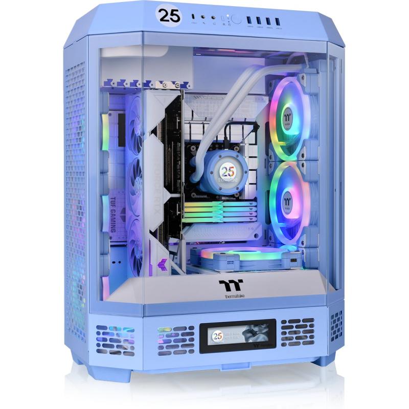 Thermaltake The Tower 600 Mid Tower Case - Hydrangea Blue