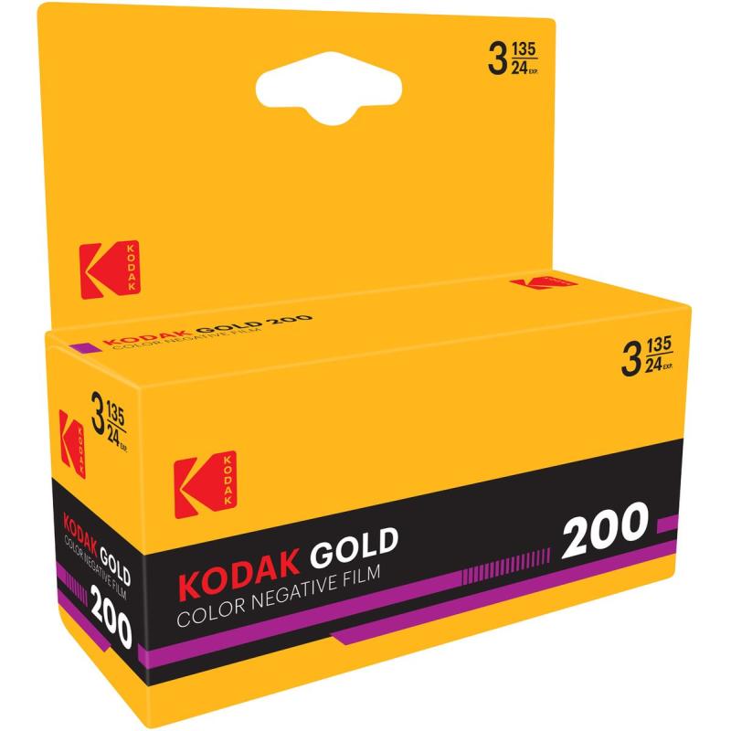 Kodak Eastman Kodak Gold 200 135-24 3 Pak Blister