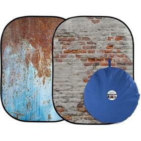 Lastolite Urban Collaps 150x210cm Rusty Metal/Plaster Wal