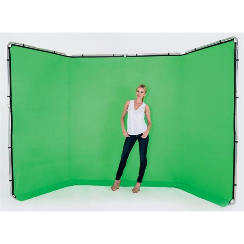 Lastolite Panoramic Background 400cm Cover Chromakey Green