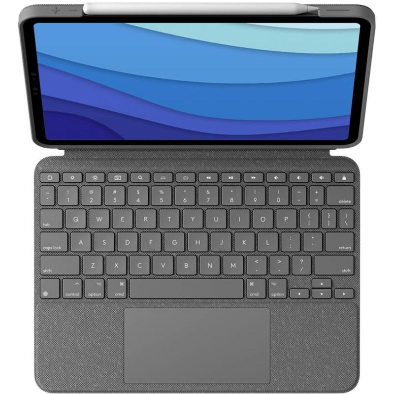 Logitech Combo Touch - Grey - Central (DE)