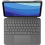 Logitech Combo Touch - Grey - Central (DE)