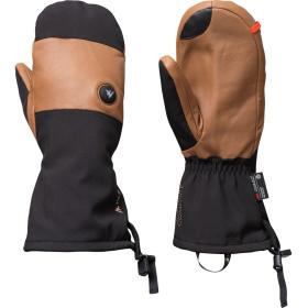 Heat Experience Heatx Carve Mittens M Brown/Black - Battery Heated