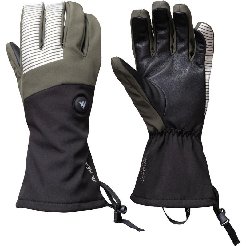 Heat Experience Heatx Velo Gloves M Olive/Black - Battery Heated