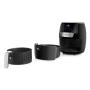 Freidora por Aire Airfryer / Sin Aceite Orbegozo FDR 65/ 1500W/ Capacidad 4L