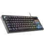 Teclado Gaming Mecánico Mars Gaming MK-MASTER/ Switch Rojo/ Negro/ Incluye SmartDeck