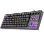 Teclado Gaming Mecánico Mars Gaming MK-MASTER/ Switch Rojo/ Negro/ Incluye SmartDeck