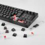 Teclado Gaming Mecánico Mars Gaming MK-MASTER/ Switch Rojo/ Negro/ Incluye SmartDeck