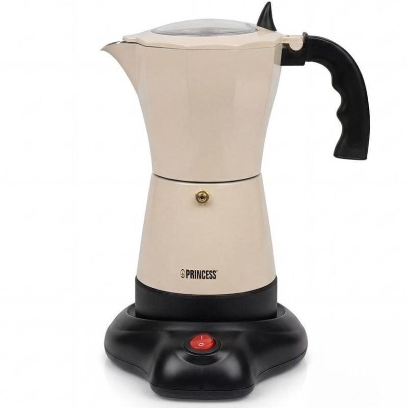 Cafetera Italiana Eléctrica Princess 249431/ 480W/ 6 Tazas