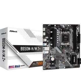 Placa Base Asrock B650M-H/M.2+/ DDR5/ PCIe 4.0/ Socket AM5/ Micro ATX