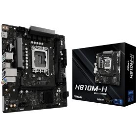 Placa Base Asrock H810M-H Socket 1851/ DDR5/ PCIe 4.0/ Micro ATX