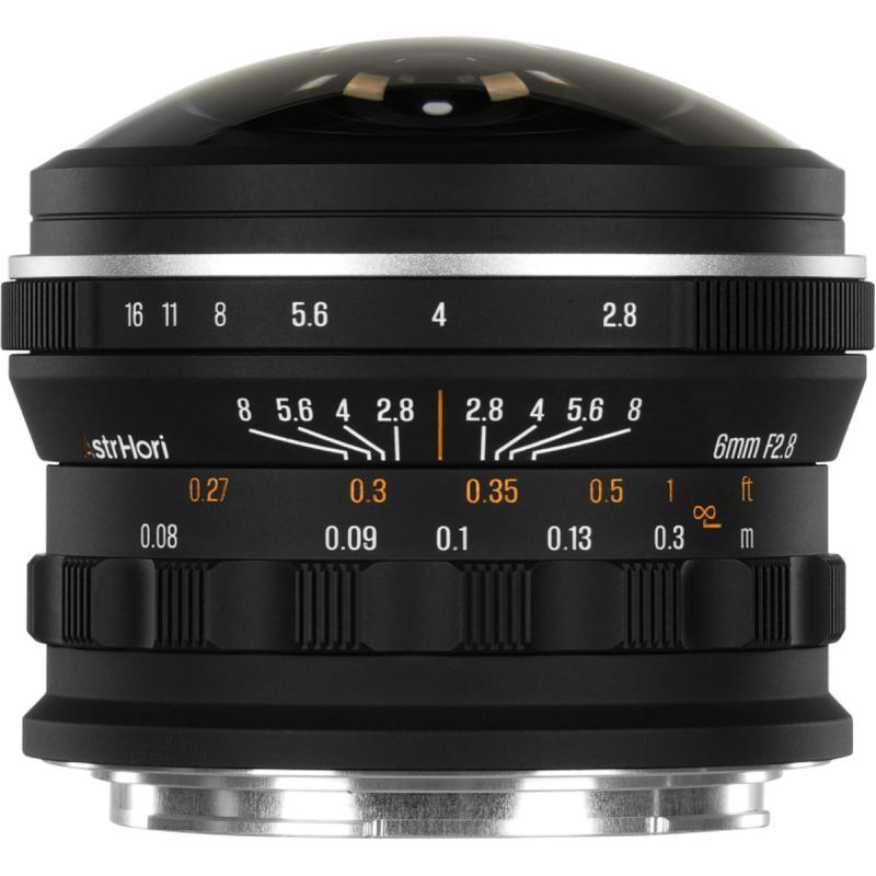 AstrHori MF 6 mm f/2.8 FullFrame Circular Fisheye Lens For Nikon Z
