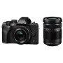 Olympus OM-D E-M10 Mark IV Negra Kit 14-42mm EZ + 40-150mm R | Ganga Electrónica