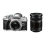 Olympus OM-D E-M10 Mark IV Plata Kit 14-42mm EZ + 40-150mm R | Ganga Electrónica
