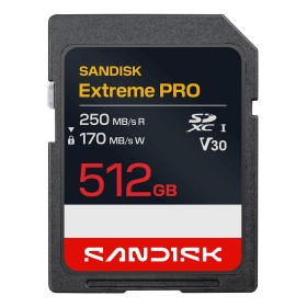 SanDisk Extreme PRO SDXC UHS-I 512GB 250MB/s | Ganga Electrónica