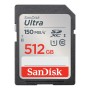 SanDisk Ultra SDXC UHS-I 512GB 150MB/s (SDSDUNC-512G-GN6IN) | Ganga Electrónica