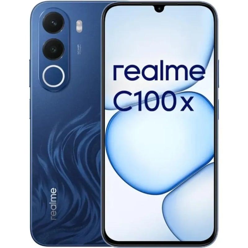 Smartphone Realme C100X 4GB/ 256GB/ 6.8'/ Azul