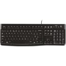 Logitech K120 Corded Keyboard Black Oemlth