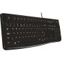 Logitech K120 Corded Keyboard Black Oemlth
