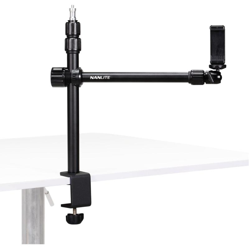 Nanlite Desk Clamp Stand w/ 1/4 - 20 Thread