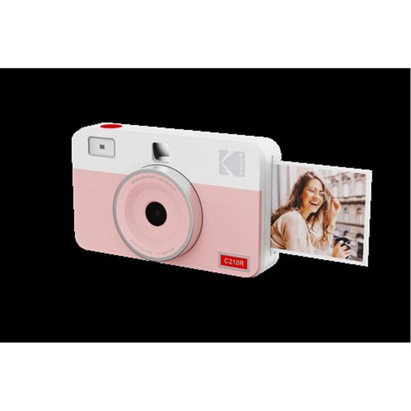 Kodak Mini Shot 2 Retro Pink 2.1 X3.4 Portable Print Camera.