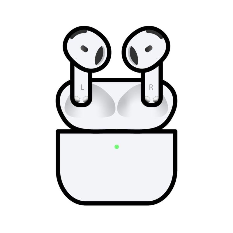 Auriculares Bluetooth Apple Airpods 5/ Estuche de Carga Inalambrica