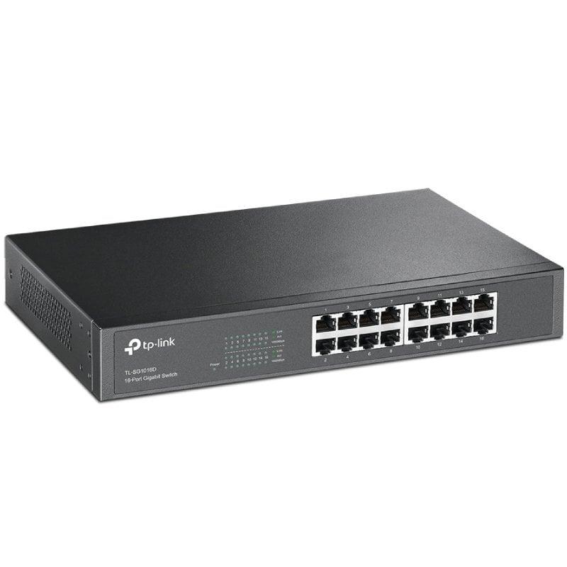 Switch TP-Link TL-SG1016D V2 16 Puertos/ RJ-45 10/100/1000