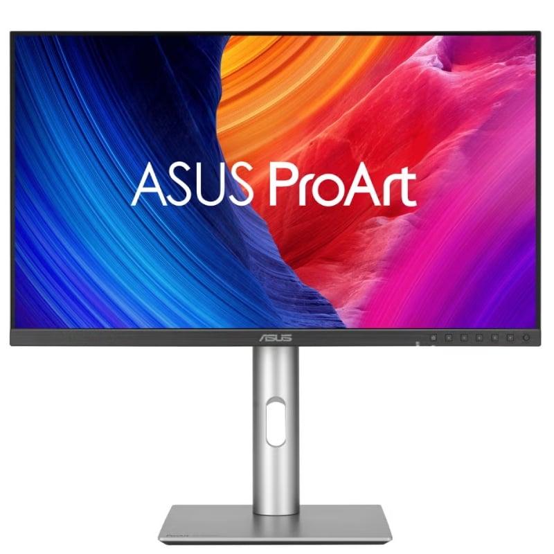 Monitor Profesional Asus ProArt Display PA278QGV Gen2 27'/ QHD/ Multimedia/ Regulable en altura/ Negro y Plata
