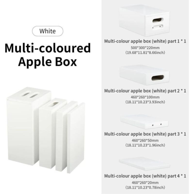 Selens 4 In 1 Apple Box (White)