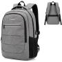 Mochila Subblim City Plus Backpack para Portátiles hasta 16'/ Puerto USB/ Gris