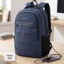 Mochila Subblim City Plus Backpack para Portátiles hasta 16'/ Puerto USB/ Azul