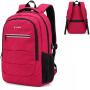 Mochila Subblim City Plus Backpack para Portátiles hasta 15.6'/ Puerto USB/ Roja