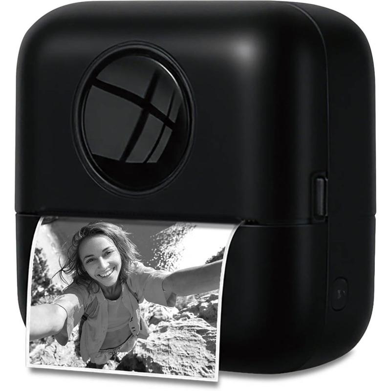 Nedis Printer | White / Black | Bluetooth | 200 DPI | Mobile Photography | Black