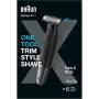 Afeitadora Braun Wet and Dry Serie X XT5200/ con Batería/ 6 Accesorios