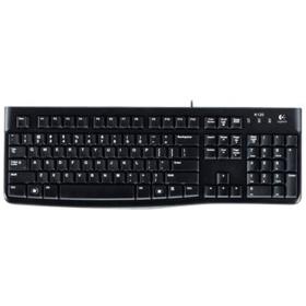 Logitech K120 Corded Keyboard Black (Ita)