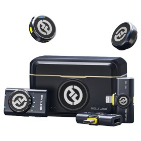Comprar Hollyland LARK M2 Combo Duo - Micrófono inalámbrico de solapa magnético - Ganga Electrónica