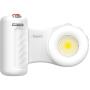 Telesin Fun Shot Flash - Magnetic Grip w/ Flash - White