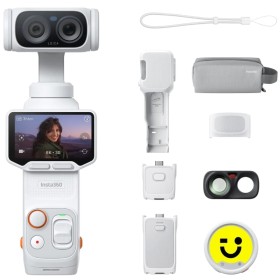 Comprar Cámara Digital Deportiva Insta360 Luna Ultra Pack Creador/ 8K/ Ángulo de visión 360º/ Blanca - Ganga Electrónica
