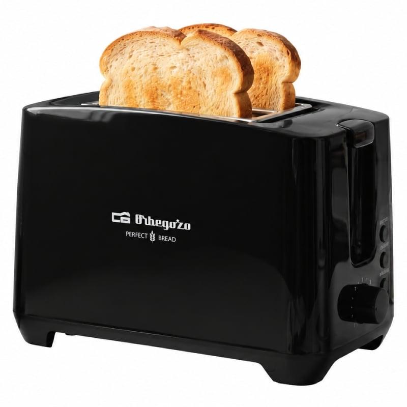 Tostador Orbegozo TO 3120/ 750W/ Negro