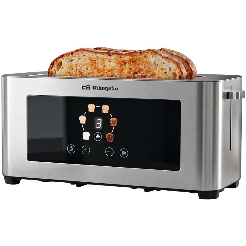 Tostador Orbegozo TO 7500/ 1400W/ Plata