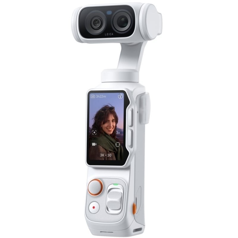 Comprar Cámara Digital Deportiva Insta360 Luna Ultra/ 8K/ Ángulo de visión 360º/ Blanca - Ganga Electrónica