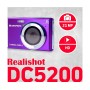 Comprar Agfaphoto DC5200 Violet - Cámara compacta - Ganga Electrónica