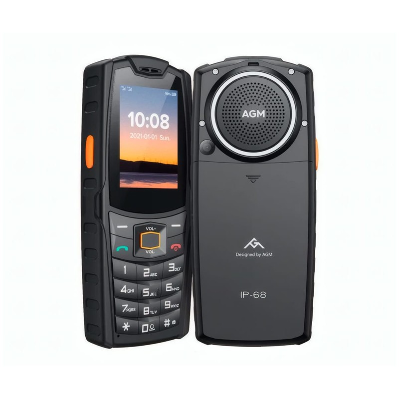 Comprar AGM M6SE 4G Negro - Rugerizado - Móvil 2.4" - Ganga Electrónica