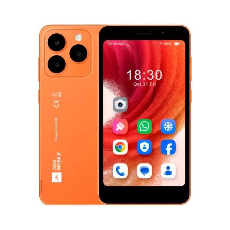Comprar AGM Note N2 Naranja - 3+32GB - 4.96" - Ganga Electrónica