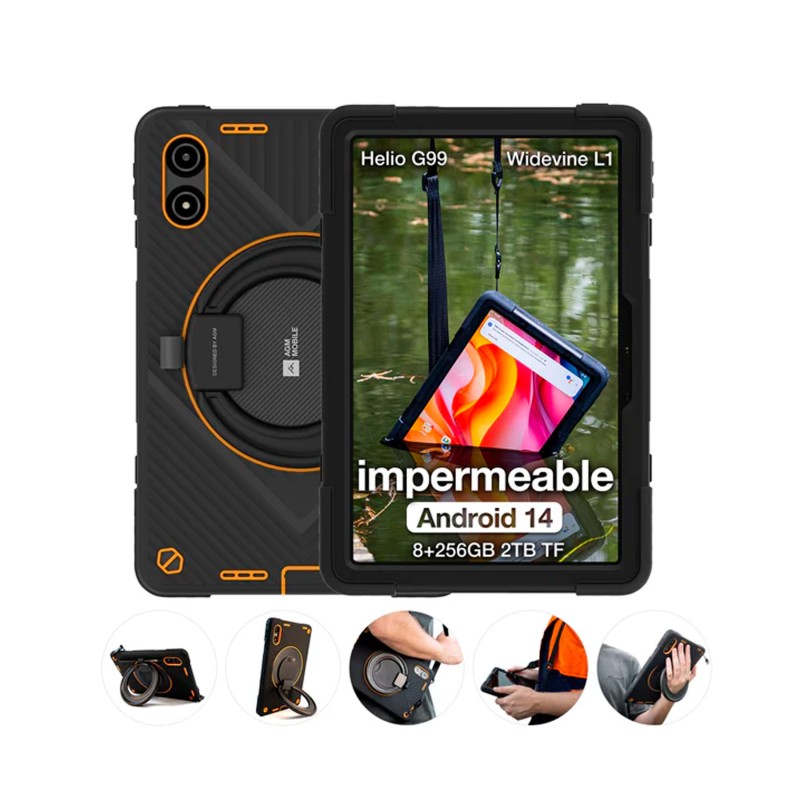 Comprar AGM Pad P2 Active 4G Negro - Rugerizado - 8+256GB - Ganga Electrónica