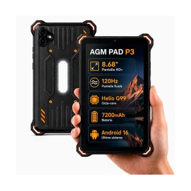 Comprar AGM Pad P3 Compact Negro - Rugerizado - 4G - Ganga Electrónica