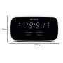 Comprar Aiwa CRU-19BK Negro - Radio reloj despertador - Ganga Electrónica