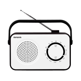 Comprar Aiwa R-190 bw Blanco - Radio portátil - Ganga Electrónica