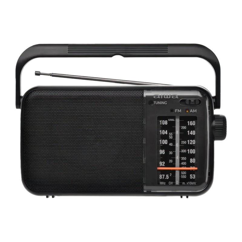 Comprar Aiwa R-290BK Negra - Radio portátil - Ganga Electrónica