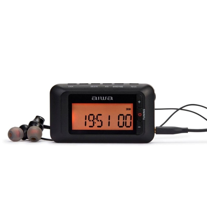 Comprar Aiwa RD-10 Negro - Radio portátil digital dab+ - Fm-rds - Ganga Electrónica